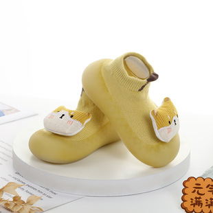 In-Stock Wholesale Ins Spring and Autumn Baby Shoes, Comfortable Soft-Soled Toddler Shoes, Cute Doll Baby Walking Shoes