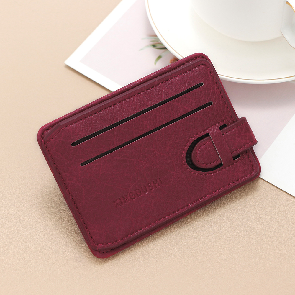 El nuevo paquete de tarjetas es simple, ligero, elegante, de alto valor, juego de tarjetas de banco de autobuses, juego de tarjetas de crédito, juego de cambio portátil, paquete de tarjetas