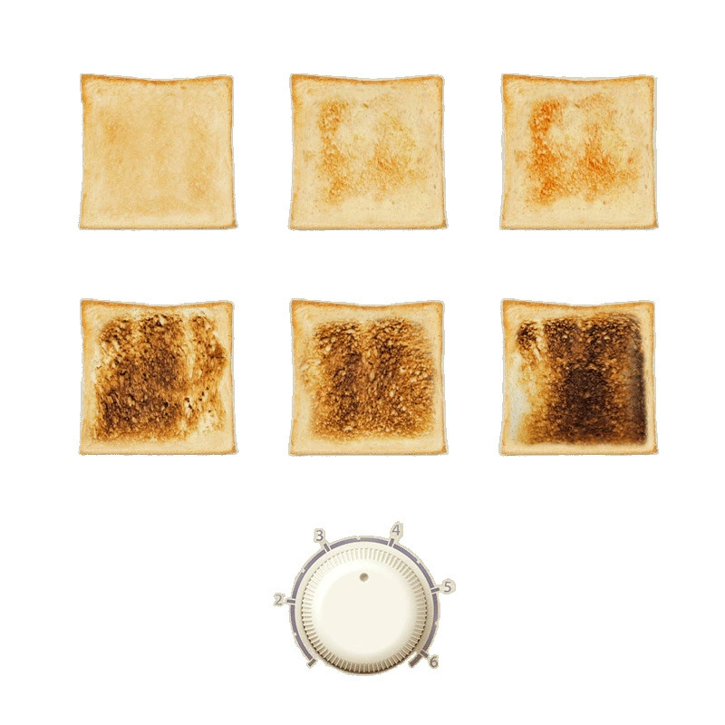 Toaster household slice heating sandwich small fully automatic breakfast toaster toaster