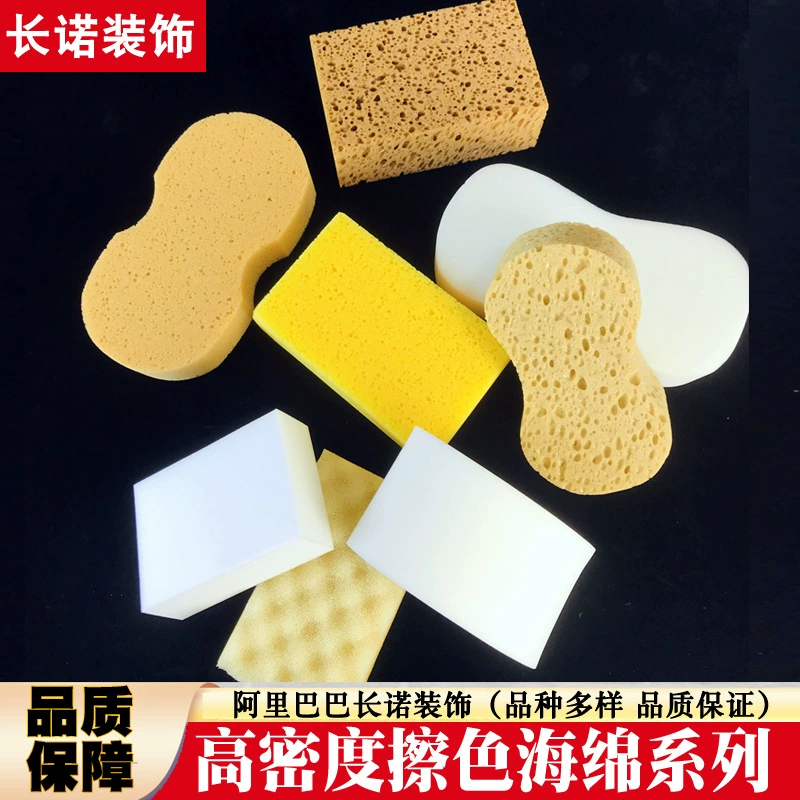 Цветная губка губка высокой плотности художественная краска старая полировка полировка сотовая губка песок завод оптом