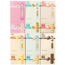 波路梦 普奇 饼干曲奇虾味脆饼软香小饼黄油饼干蛋塔曲奇解馋零食