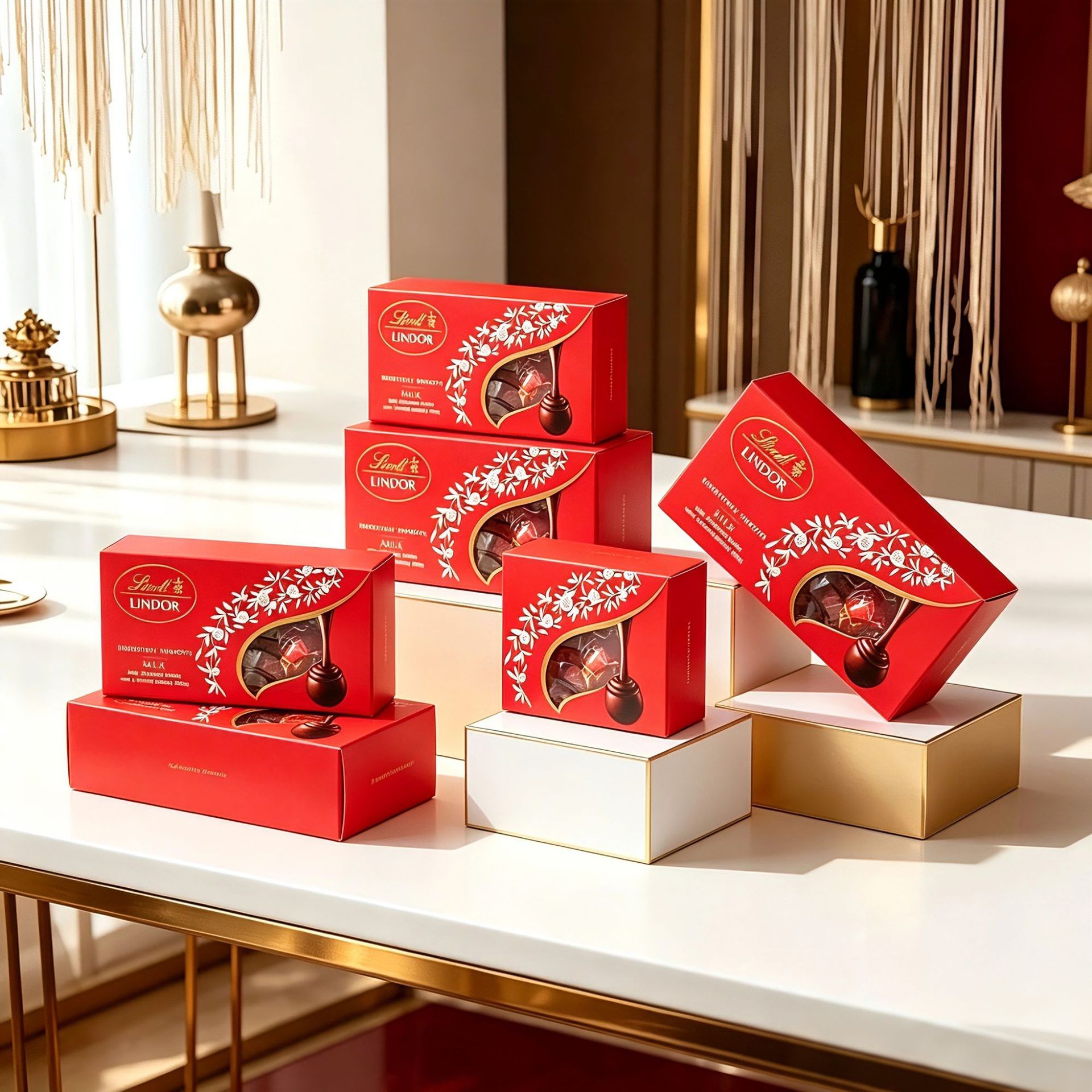 Chocolate Ferrero 2 cajas de caramelos de chocolate en caja de chocolate con chocolate puro con regalo de mano Ferrero caja vacía