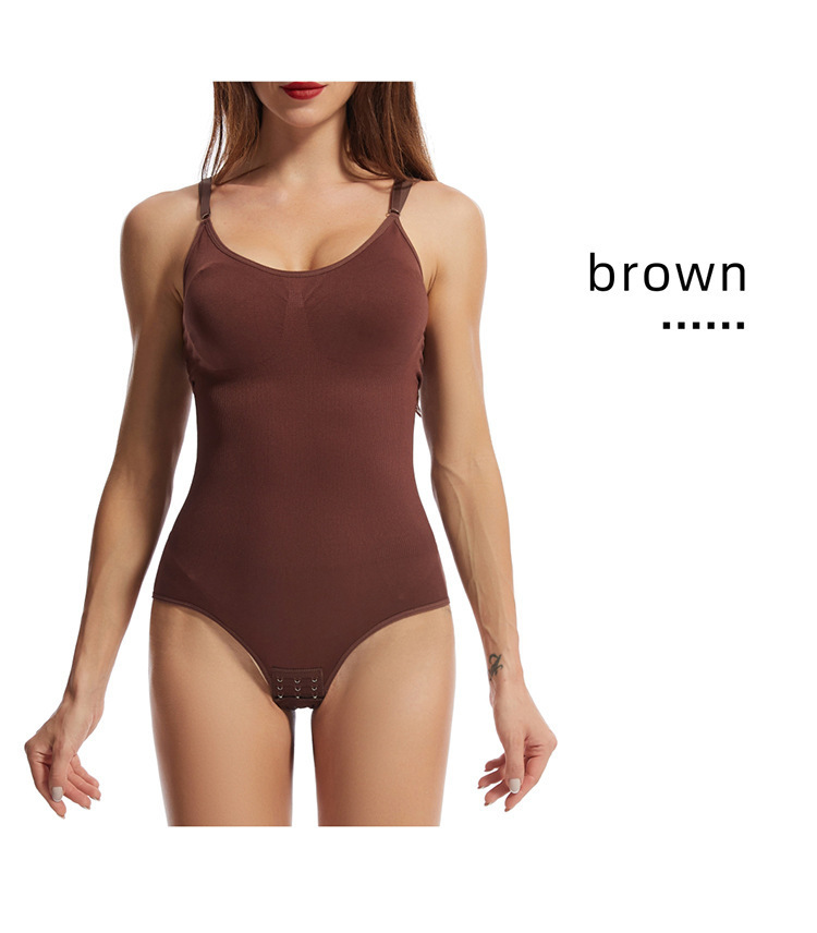 Solid Color Butt Lift Tummy Control Shaping Underwear display picture 12