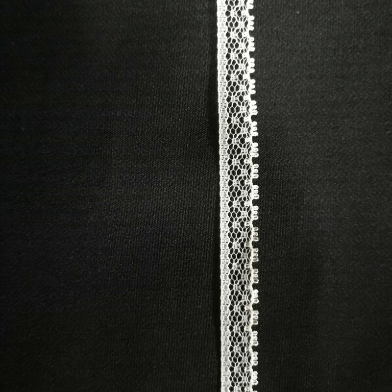 Lace Non-elastic Lace about 1cm Accessories Small Tooth Edge Nylon Lace Warp Mesh Clothing Lace