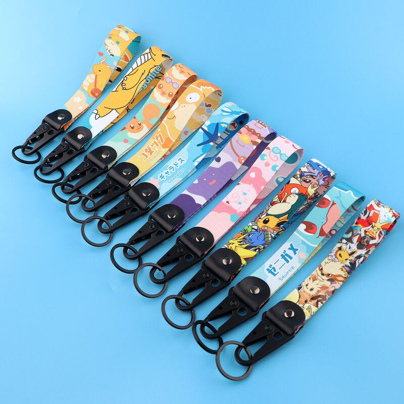 Anime Pet Xiao Elf Alloy Keychain Pokémon Pendant Eagle Beak Car Keychain Chain Rope Metal Ornament