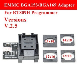 EMMC153 EMMC169 BGA RT809HEMMC adapter RT809H programmer burner