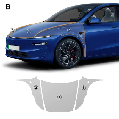 Car paint protective film Tesla New Model Yl Special - package-3-25-26-renewal-modelyl