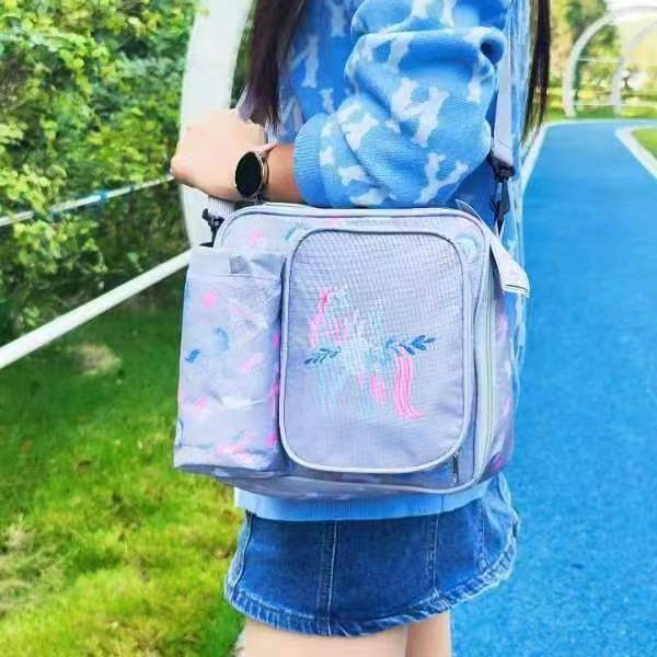 子供用保温ランチバッグ、小学生用二層式ランチバッグ、大容量弁当バッグ、大容量保温バッグ、保冷バッグ|undefined