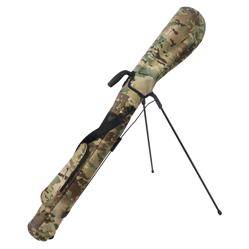 Venta caliente transfronteriza bolsa de golf ligero de Nylon resistente al desgaste soporte bolsa Fuente de Suministro directo de fábrica entrega de una sola pieza