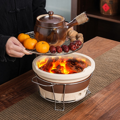 58C1 Haofeng Hearth Cooking Tea Set, Indoor Household Accessories, Ceramic Teapot, Carbon Fire Stove