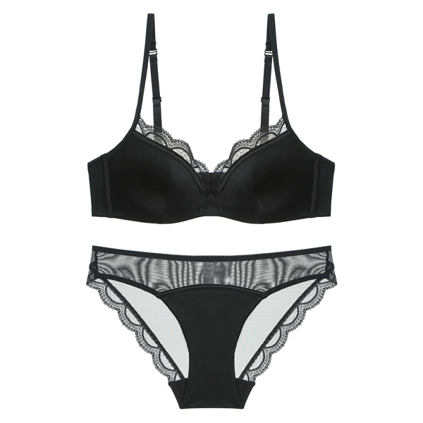 High quality black underwear
