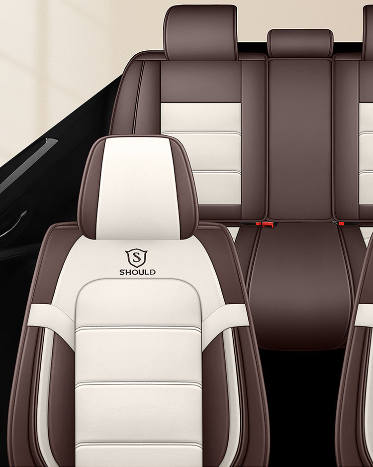 23 new all-inclusive Napa leather Four Seasons universal car seat cushion entity foreign trade export Amazon one-piece delivery