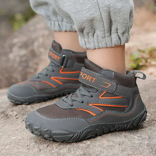 Cross-Border New Model Children's Outdoor Hiking Shoes, Casual Trendy Non-Slip Sports Shoes, Outdoor Climbing and Running Shoes for Older Children