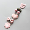 Children's hairpins girl's, hair accessory, curlers for princess, hairgrip, set, South Korea