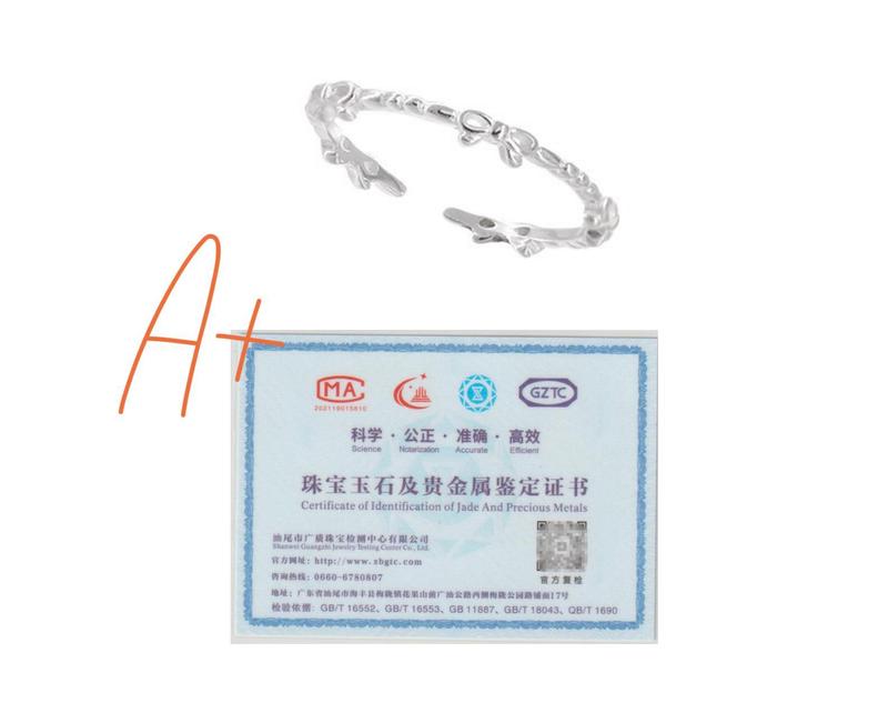 日韩INS极简风小众设计 S925纯银蝴蝶结戒指纤细轻奢高级感食指女|undefined