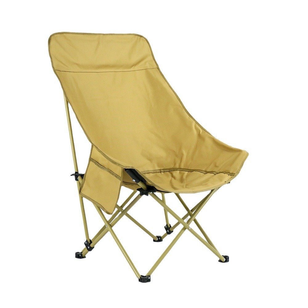 Silla de luna plegable ligera al aire libre silla de acampamiento al aire libre silla de pesca silla portátil