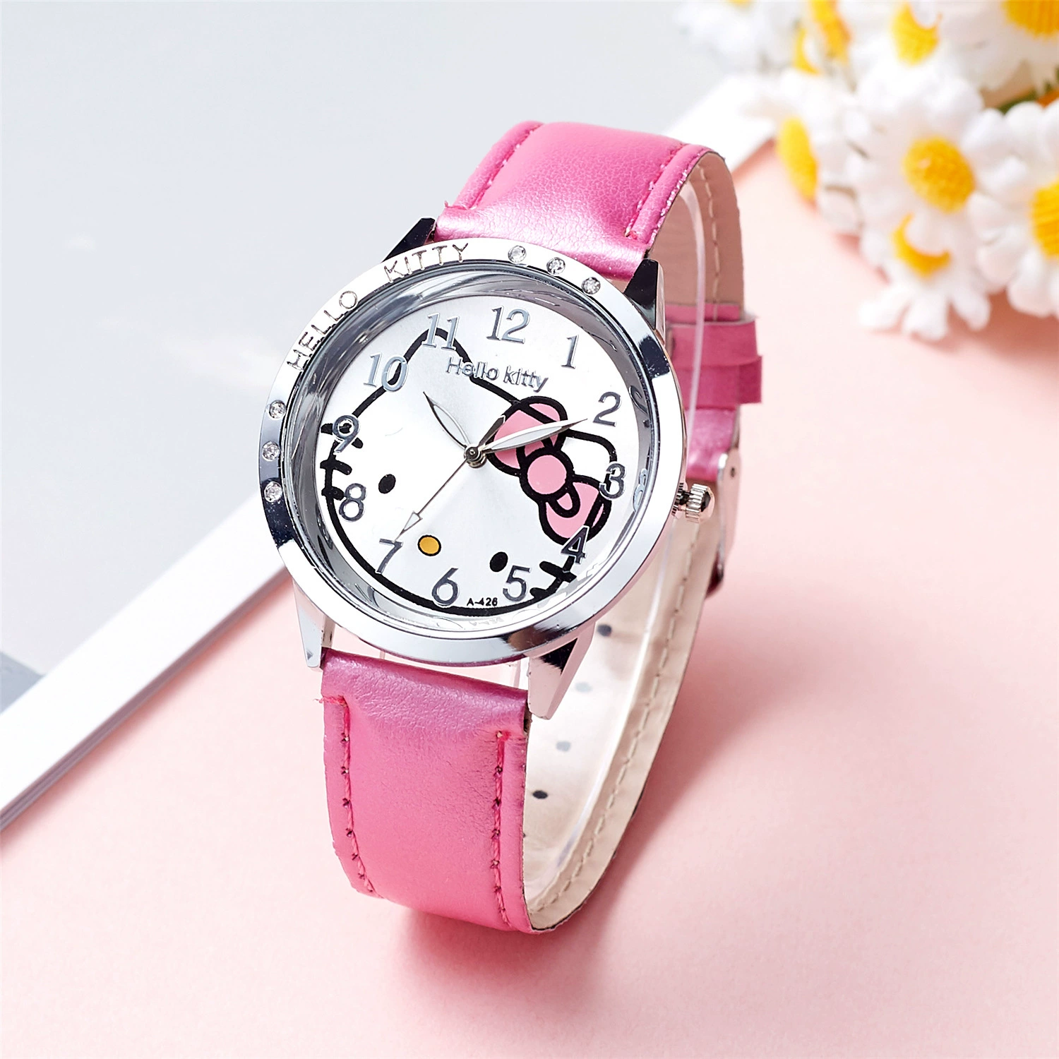Hello kitty, cute watch, light luxury style, Birthday gift