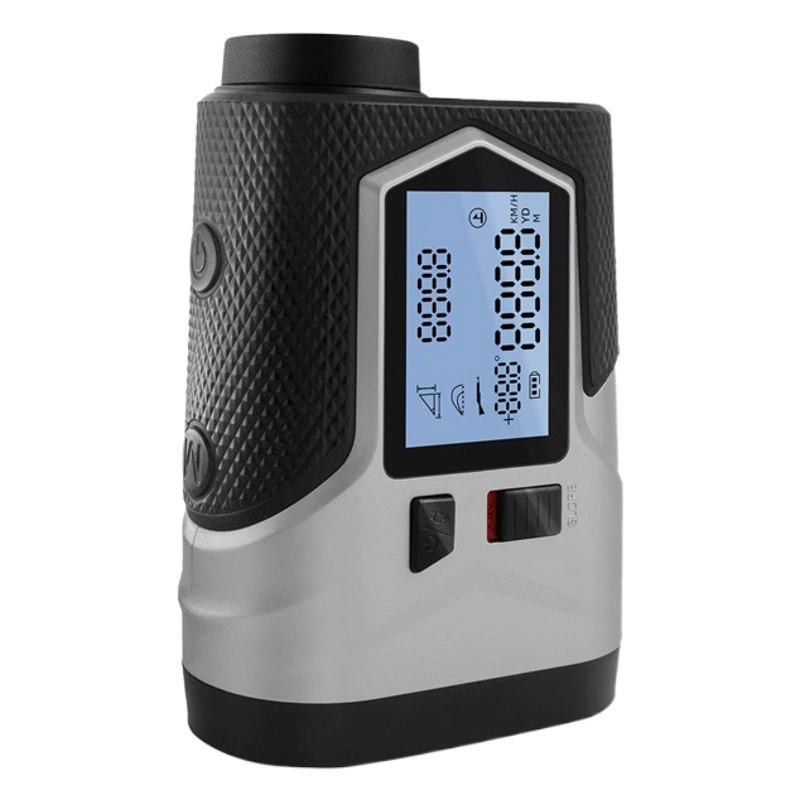 Трансграничный лазерный гольф-телескоп дальномер 650m зарядка с флажком блокировки экрана вибрационный переключатель восстановления наклона