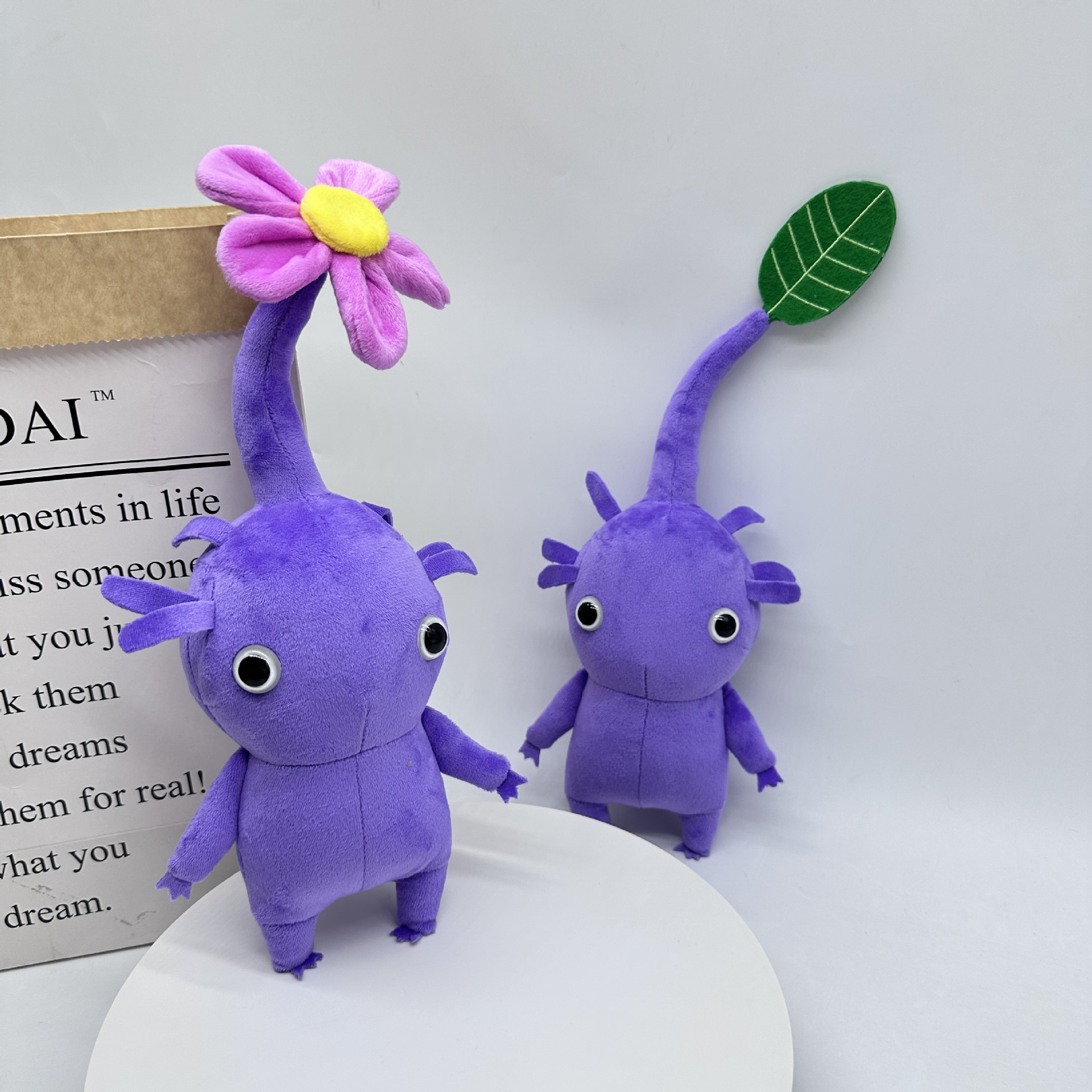 Sdoganamento transfrontaliero viola pikmin peluche ghiaccio pikmin 4 peluche bambola giocattolo_voghion.com