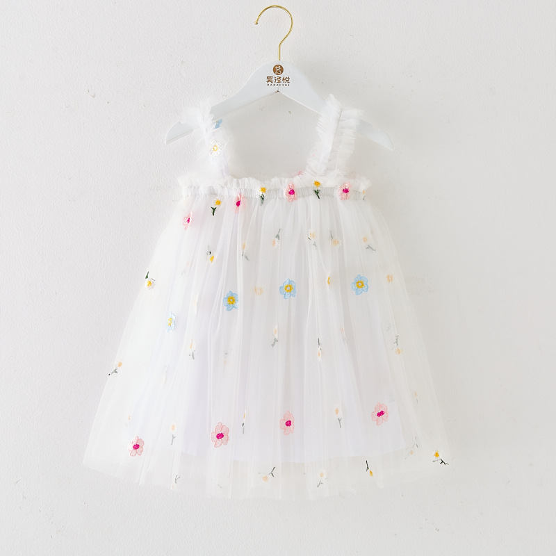 Princess Printing Polyacrylonitrile Fiber Girls Dresses display picture 15