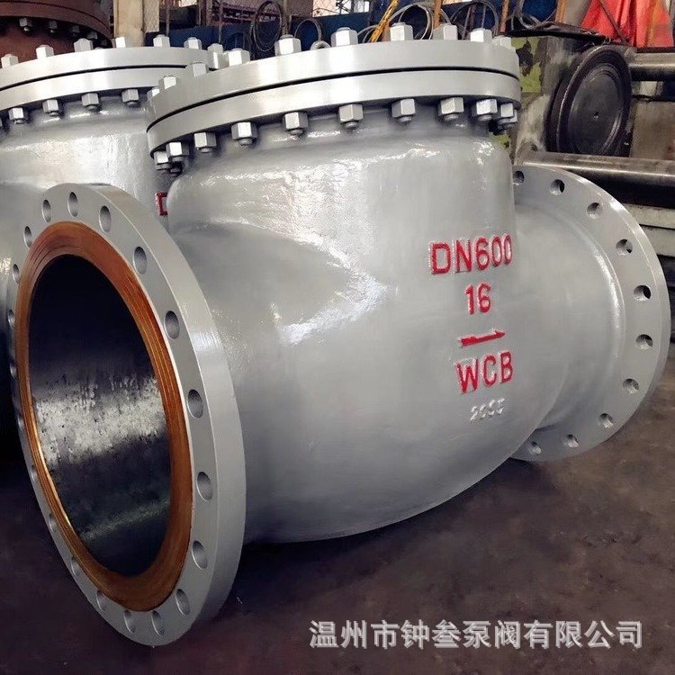 H44H-16P 不锈钢旋启式止回阀 单向止回阀 工业法兰止回阀 DN65