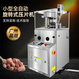 579冲小型旋转式压片机中药粉末药片打片机 全自动压片糖果制片机