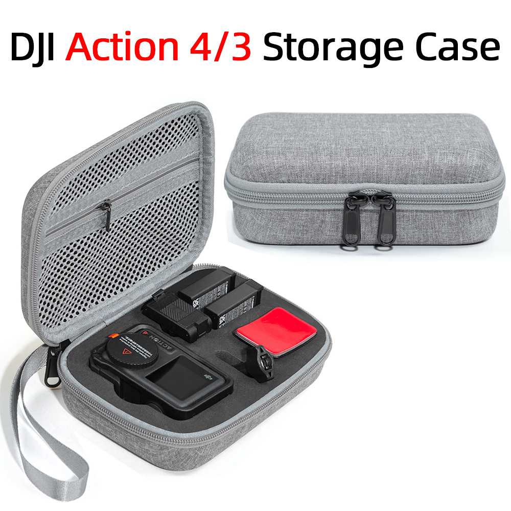 Aplicable a DJI Action 4 deportes bolsa de la cámara portátil DJI Action 4 bolsa de almacenamiento PTZ de mano