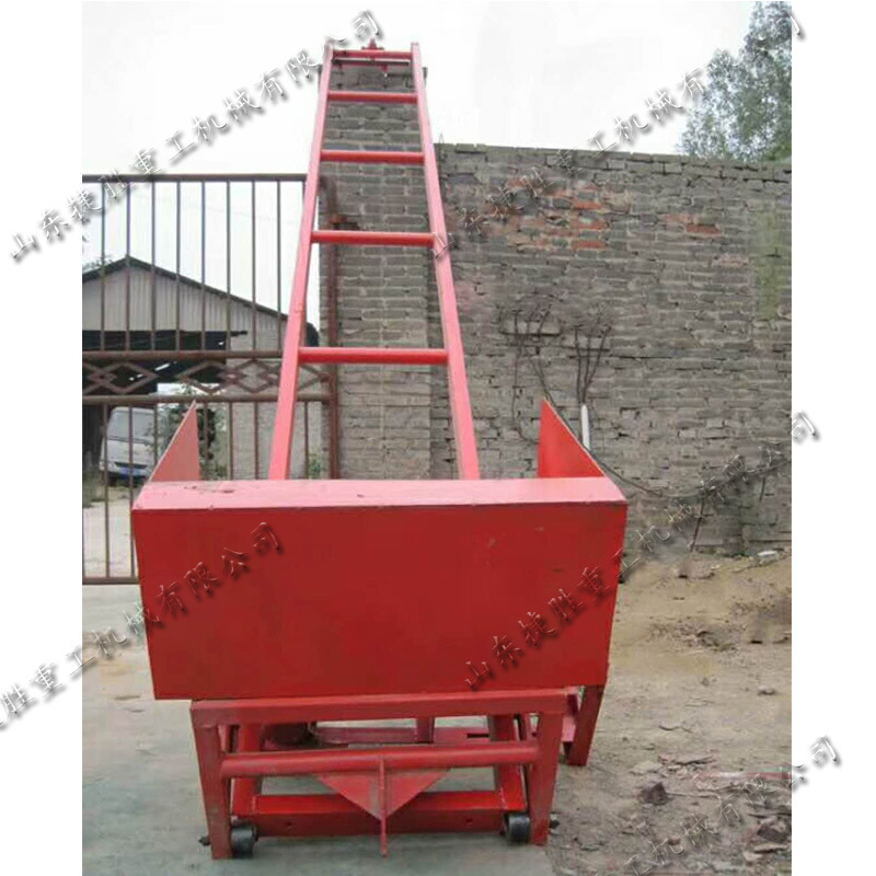 建筑工地爬墙虎运料机 高铁护坡施工上料机 斗式提升机 厂家现货