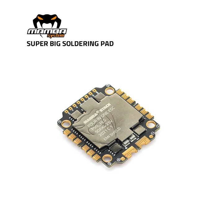 MAMBA F55_BLS 4IN1 ESC 55A 6S Dshot600 Four-in-One ESC for Model Aircraft