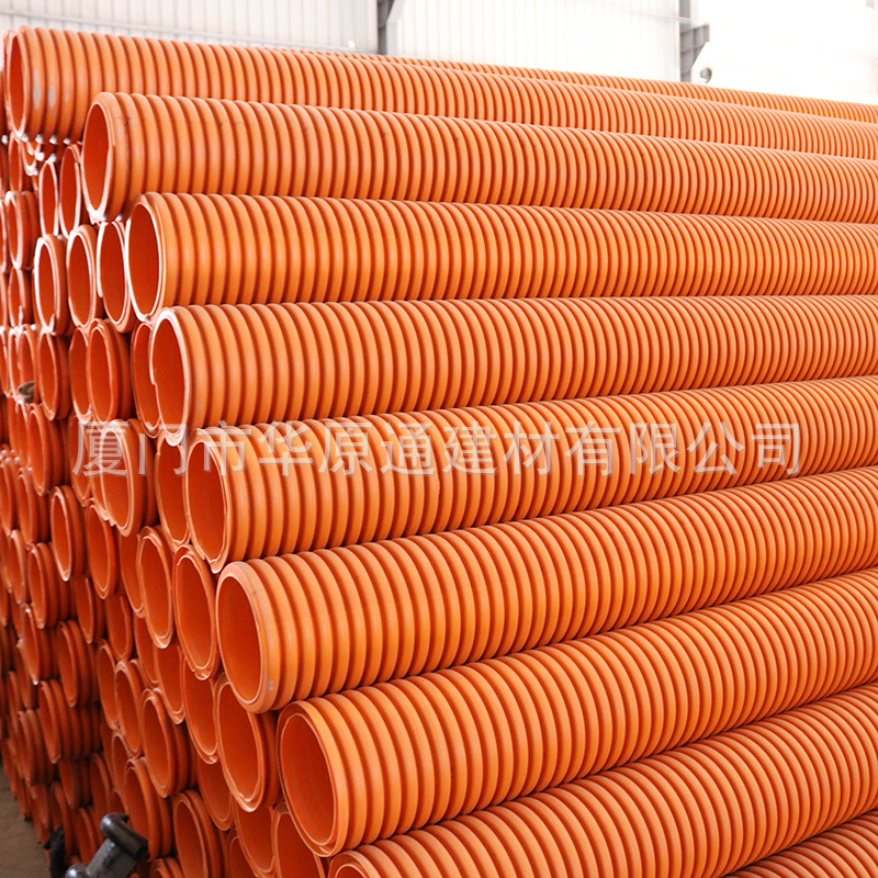 电缆保护管圆形电力波纹管高压穿线地埋市政电力工程管道厂家供应