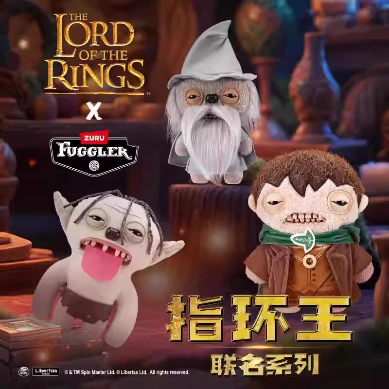 Fuggler官方正版萌牙怪兽指环王系列毛绒玩偶丑萌搞怪潮玩公仔|undefined
