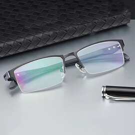 色盲色弱眼镜红绿色矫正看图辩色看图男女通用潮流电商爆款半框眼