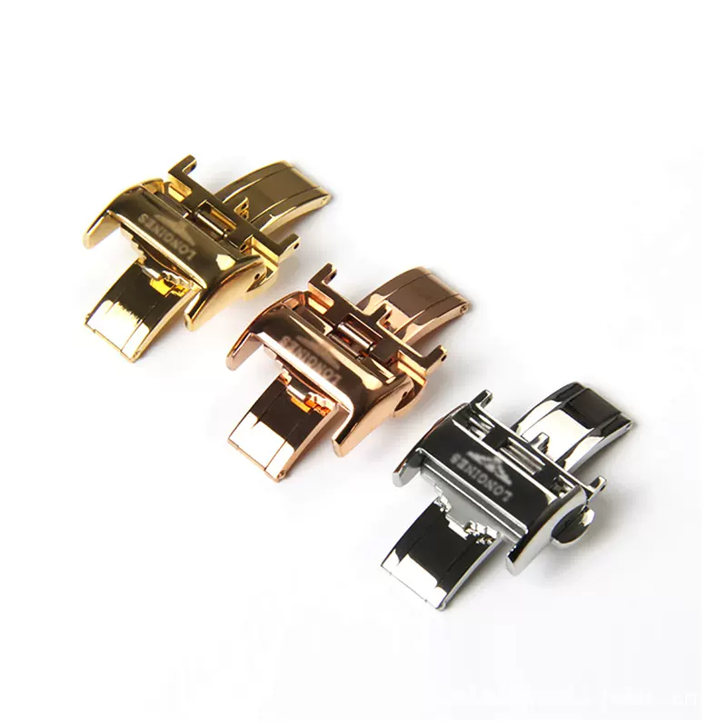 浪原装LQ表扣琴精钢L2L4不锈钢蝴碟扣名匠手瑰丽嘉兰律雅军旗表扣