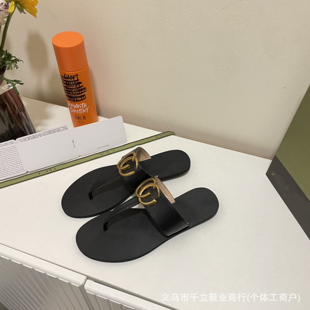 Sandalias planas romanas de verano 2025 con diseño de espiga negra y puntera abierta para mujer, transpirables, estilo INS