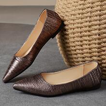 U 23464 Pointed Toe Slip On Shoes ��ͷ��Ь ŷ���羳����ѷ��