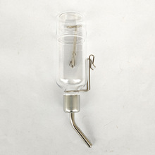 小狗宠物不锈钢滚珠挂式饮水器喝水器仓鼠龙猫兔子水壶自动饮水器