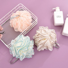 浴球 可悬挂多色PE家用浴室卫生间沐浴用品赶集地摊货源花边浴花