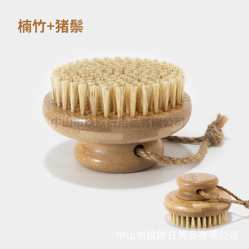 Spot Amazon Cross-border Nanzhu cepillo de baño cerdas suaves limpieza profunda cepillo de baño exfoliante artefacto de baño