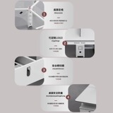 Сотрудник сотрудников работника офисного стола и стула Комбинированные 6 -лисовые офисные стол и председатель Alien 8 сотрудников