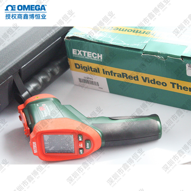 美国奥米佳手持式红外线数显温度表OS-VIR50数字红外可视温度计