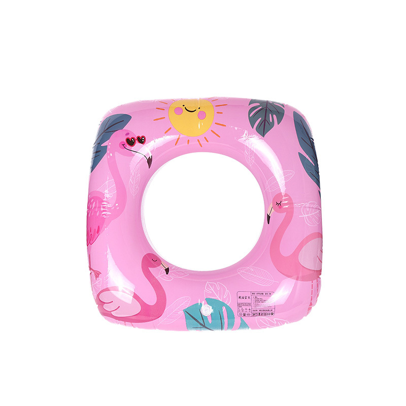 Nuevo anillo de natación para padres e hijos red retro doble bolsa de aire bajo la axila verde engrosado anillo flotante inflable al aire libre