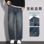 秋季美式宽松新款牛仔裤