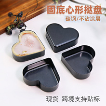 跨境烘焙用蛋挞模具爱心型可重复使用多用途烤盘菊花型蛋糕模具