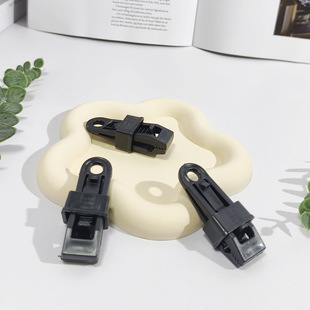 Tent Additional Pull Point Fixing Clip, Outdoor Camping Canopy Hook, Large Tent Clip, Windproof with Barb Clip