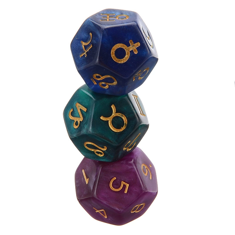 Настольная игра, трёхмерные игральные кости для отдыха