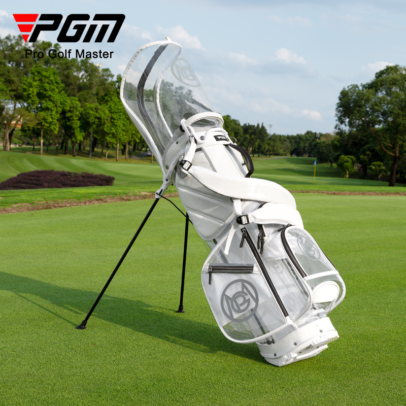 Túi đựng gậy golf PGM trong suốt chống nước, kiểu dáng Hàn Quốc, 127x31x36 cm — Túi bóng giá đỡ QB131 tùy chỉnh