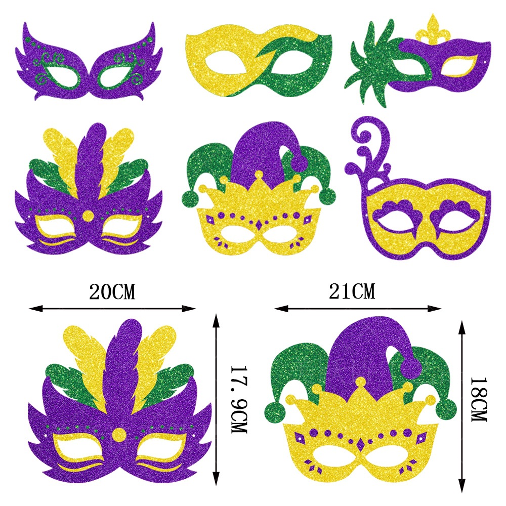 Carnaval transfronterizo máscara decorativa carnaval máscara de bola máscara de ojos decorativos mascarada foto props