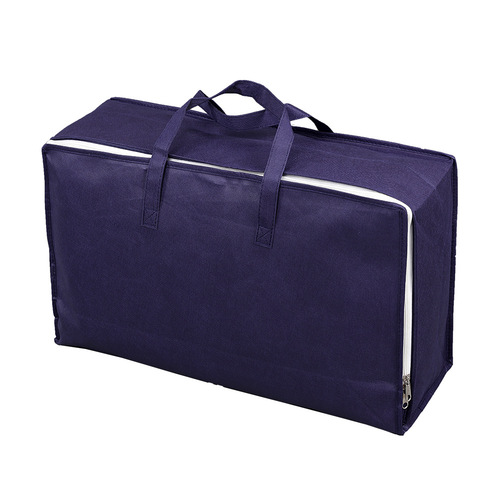 Factory wholesale thick extra large shoulder bag zipper packing bag bedding storage bag moving bag waterproof moisture-proof