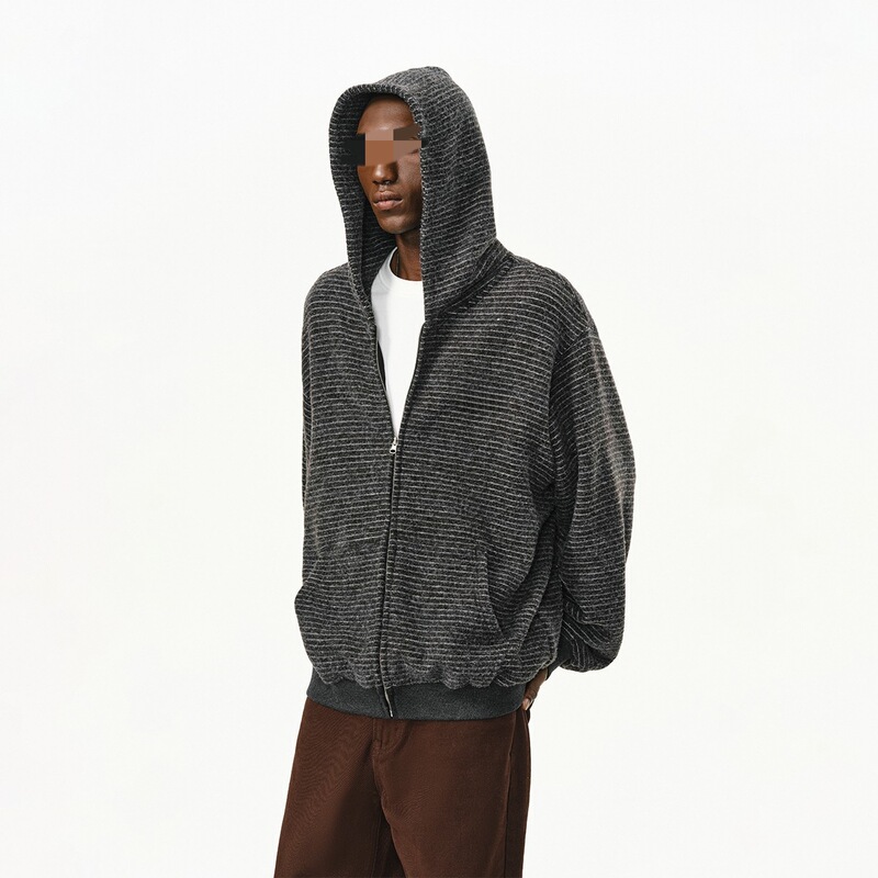 American Retro Zipper Sweatshirt for Men and Women, Hooded Spring and Autum Loose Casual Hoodie, Couple Stripesd Cardigan Jacket, Trendy American Retro Zipper Sweatshirt for Men and Women, Hooded Spring and Autum Loose Casual Hoodie, Couple Stripesd Cardigan Jacket, Trendy