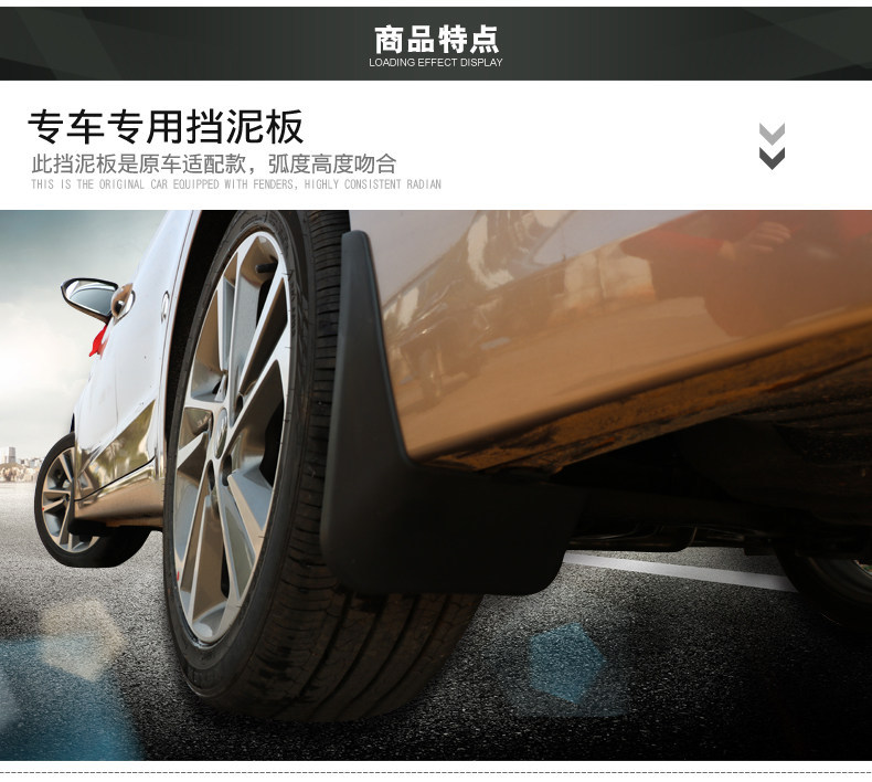 Special fenders for the Changan Deepal G318 car, new modified fenders for the Changan Deepal G318